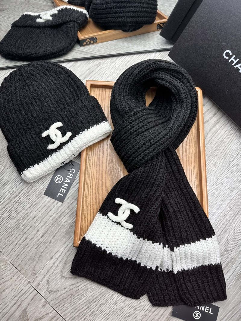 Chanel Caps Scarfs